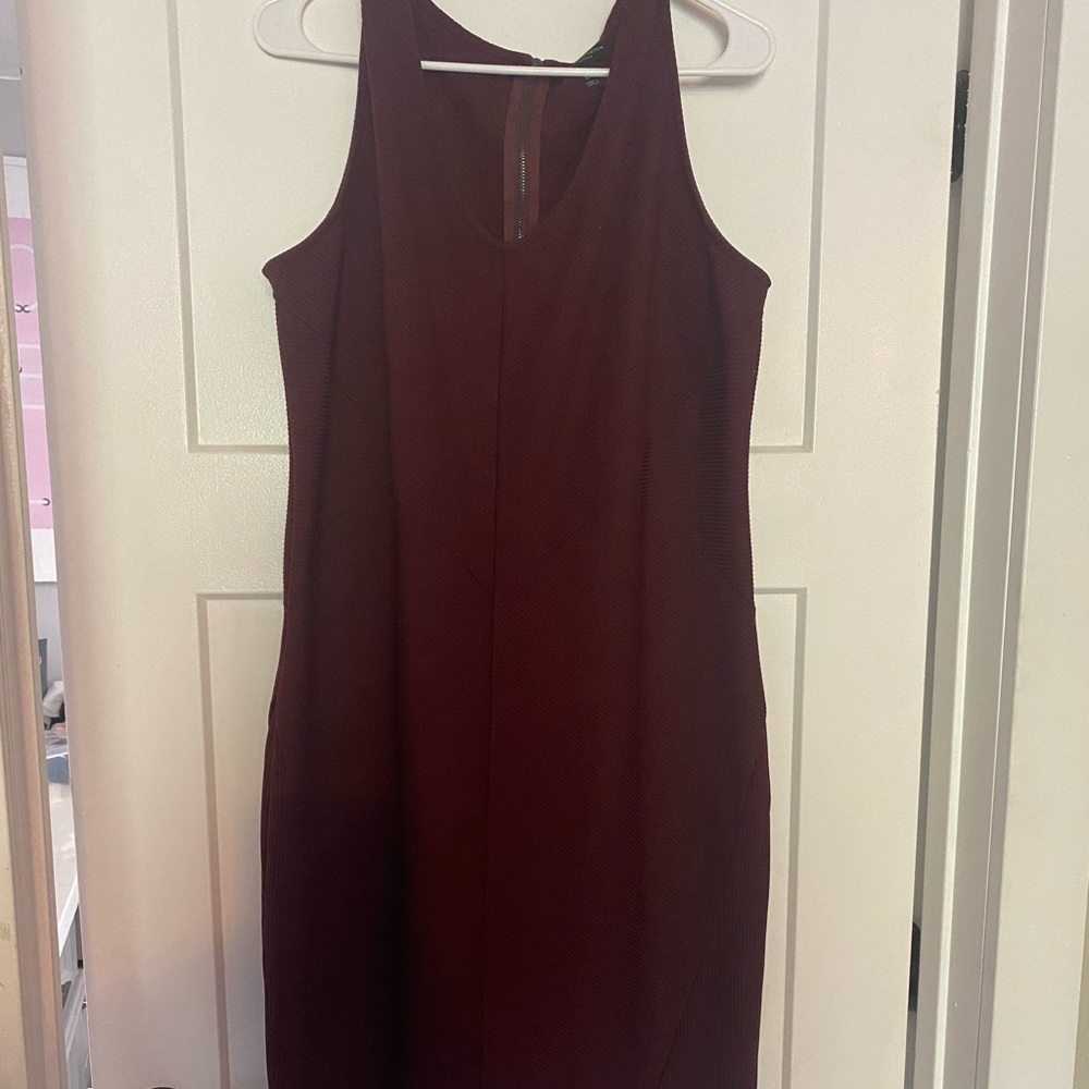 Maroon dress